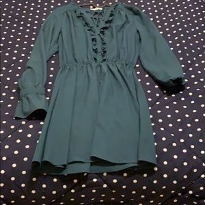 Green Dress from Nordstrom. Excellent quality.